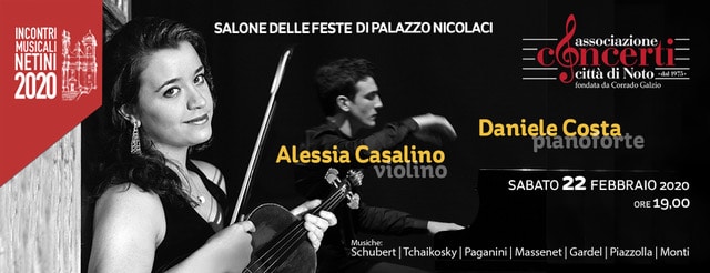 Alessia Casalino violino – Daniele Costa pianoforte