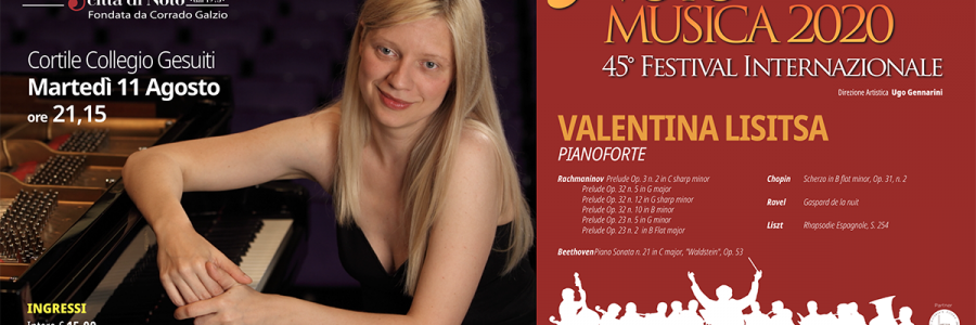 Valentina Lisitsa, la pianista star di Youtube, ospite a Notomusica