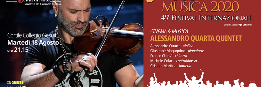 Gran Finale con Alessandro Quarta