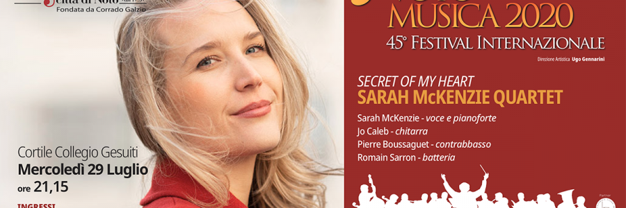 Sarah McKenzie Quartet – Secret of my heart