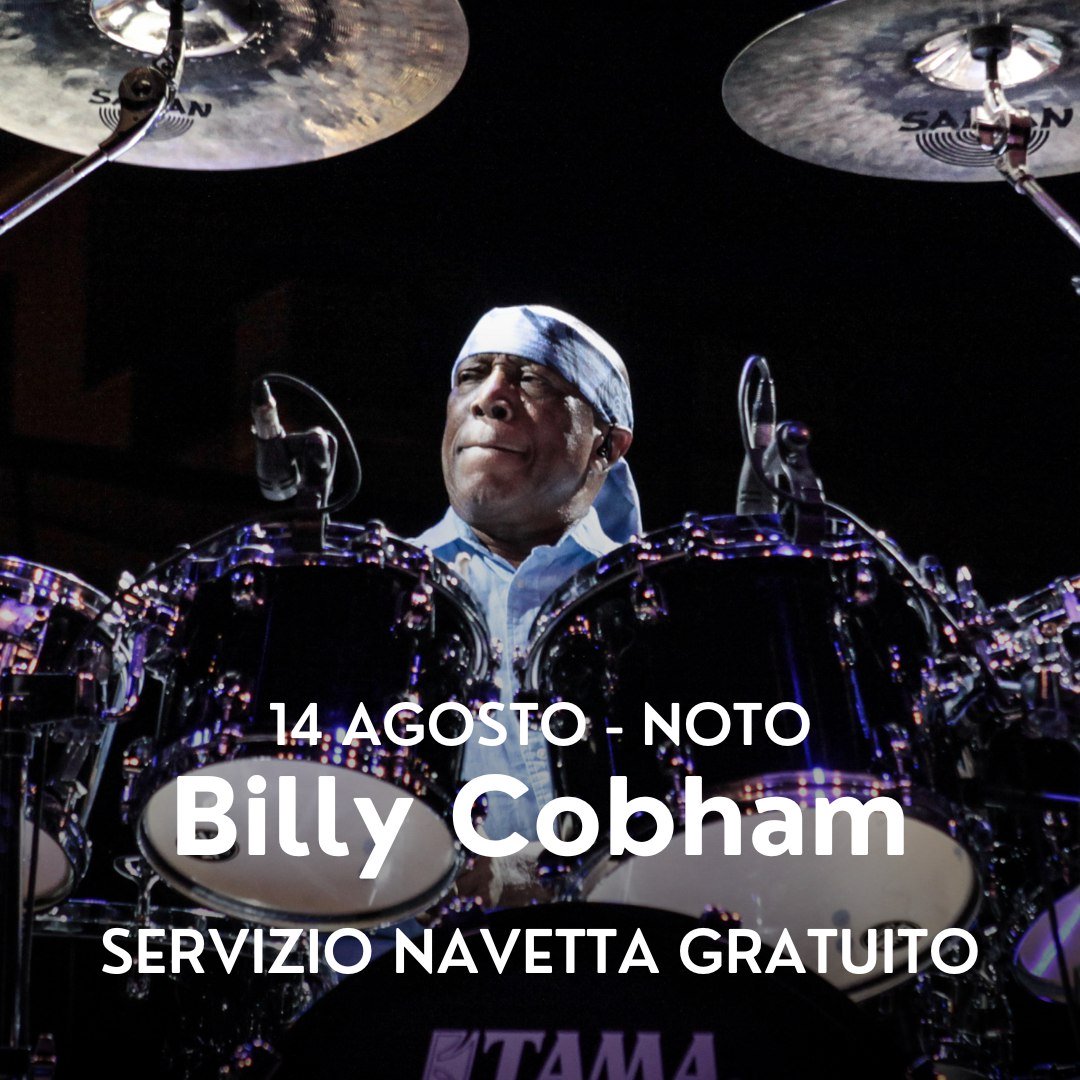 Servizio navetta gratuito per il concerto di Billy Cobham